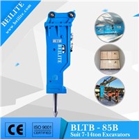 BLTB85 excavator hydraulic rock digger hammer breaker with 85mm hammer chisel