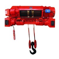 wire rope electric hoist with trolley