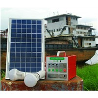 5W Solar Home Lighting System with Dimmable Function for the Light