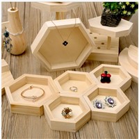 Customized High Quality Wooden Jewelry Display Hamper