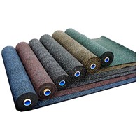 4mm thick anti vibration fitness rubber flooring rolls