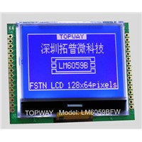 128X64 Graphic LCD Display Cog Type LCD Module (LM6059B)