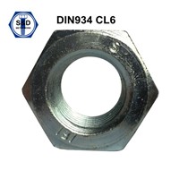 DIN934 Hex Nuts Class6 3cr+Zinc Plated