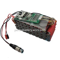 E-Bike Battery Pack 36V 12Ah with Protection PCM and Connectors