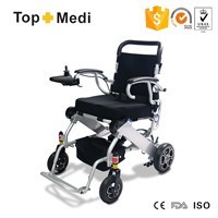 Lightweight folding electric wheelchair for disabled