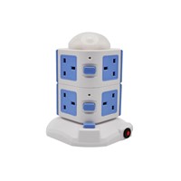 Wi-Fi smart power strip UK standard remote control approved 6 holes and 4 USB power strip