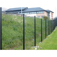 PVC coated galvanized beautiful welded wire mesh garden fence