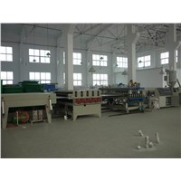 PP Hollow Sheet Extrusion Machine / Plastic Hollow Profile Extruder Line