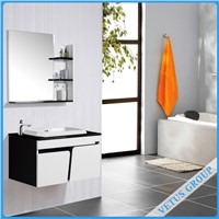 Wooden furniture clothes cabinet bathroom cabinet with bathroom vanity
