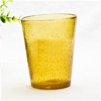Colored Glass Drinking Water Cup