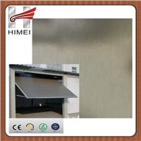 laminated stainless steel plates for garage door