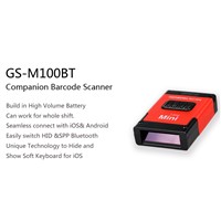 Generalscan GS M100BT 1D Imager Mini Bluetooth Longer Scanning Distance Barcode Scanner