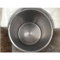 Tungsten Crucible with Lathing, Forged, Sintering