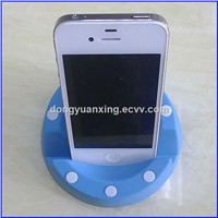 Plastic roundness apple iphone Portable Stander table Stander for iPhone for Apple iPad decoration