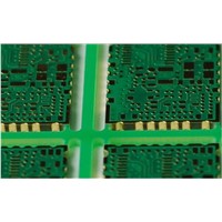 4 layer immersion gold half hole PCB