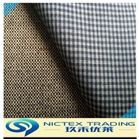 customerized small size tartan wool check fabrics for casual coats and dresses