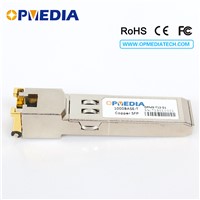 Auto adjusting 10/100/1000 BASE-T Copper SFP Transceiver ,SFP optical module with RJ45 connector