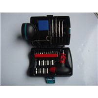 26 piece hand torch tool set with LED
