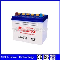 Factory Supply N50Z Maintenance Free Lead Acid Car Battery