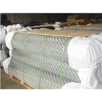 8FT Height Galvanized and PVC-Coated Chain Link Mesh Netting Chain Link Fence