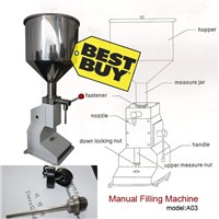 Manual Cream Paste Filling Machine(5-50ml), Manual liquid filler