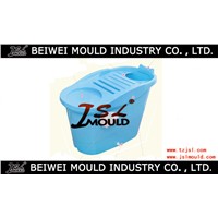 Plastic bath bucket mould made in China