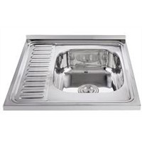 Modern standard wholesale stainless steel sink 60*60cm