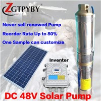 3inches pumping machine solar submersible water pump for irrigation solar water pump in nepal