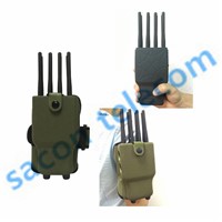 New 8 antennas portable jammer with case jam GPS, 4G, Wimax supplier, Cell phone blocker supplier