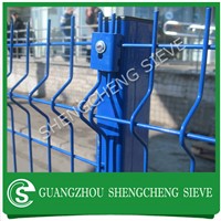 Cheap welded wire 3d folding fence design decorative garden fencing