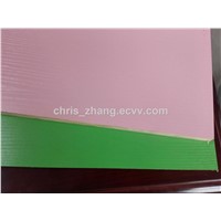 1220*2440mm White/Blue/Green/Pink/Yello Color Waterproof Polyester Plywood