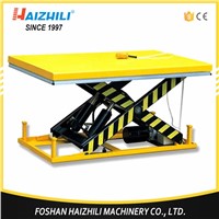 1000KG 1700MM Heavy Duty Stationary Electric Hydraulic Scissor Lift Table For Warehouse