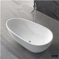 KKR high quality freestanding acrylic solid surface bathtub