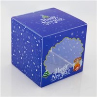 Plastic gift box custom made fancy packaging container