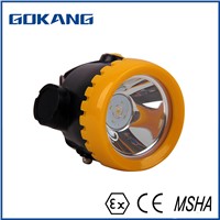 Cordless LED Miners Cap Lamp, Kl1.2ex ATEX Certified Mining Headlamp, Mine Safety Helmet Headlight