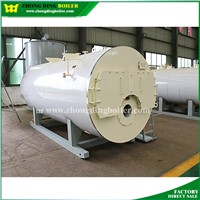 Factory Price WNS Horizontal 3-Pass Fire Tube 2 ton Oil Gas Steam Boiler, 2 ton Oil Boiler