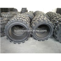 Solid Bobcat Tires 33x6x11,High Quality Skid Steer Solid Tire 12-16.5