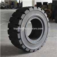 385/65-24 Solid Forklift Tire Pneumatic Rim Solid Tyre China