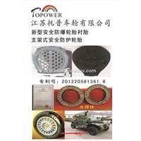 Safety Tyre with a Self-Sealing Tube 9.00-17,9.00-16