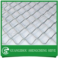1.22 x 2.44 meters aluminum expanded metal decorative aluminum mesh sheet