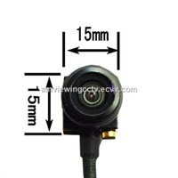 600TVL 3 Rings with 2.5 Jack Wide Angle Fisheye Lens Miniature Camera,Mini Surveillance Camera