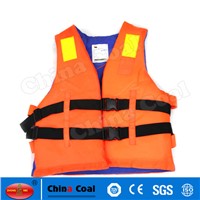 Customerized Orange Reflective Life Vest with Lifesaving Whistle