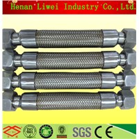 Feamle thread connection metal braided hose