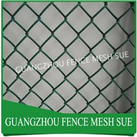 PVC coated gym chain Link mesh fencing chain link net