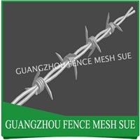 12*14 gauge Galvanised used barb wire for sale