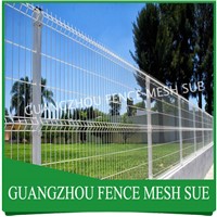 Chinese powder coating park border welded wire Fence Manufacturing