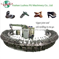 PU Shoe Sole Producing Machine Footwear Sole Molding Machinery
