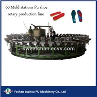 PU Shoe Insole Foaming Machine with Rotary Production Line
