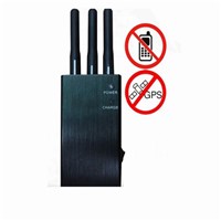 5-Band Portable GPS &amp;amp; Cell Phone Signal Jammer