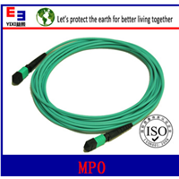 MPO om3 om4 fiber optic patch cord fiber optical pigtail cables customs OEM factory